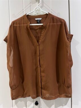 Jules + James sheer top